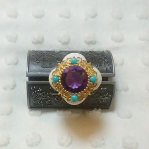 🔥Rhapsody ring in 14k yg and gems